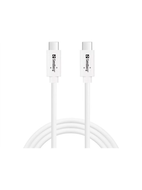 SANDBERG USB-C tartozék, USB-C>C USB 3.1 G2 100W, 1M