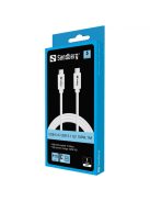 SANDBERG USB-C tartozék, USB-C>C USB 3.1 G2 100W, 1M