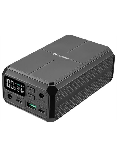 SANDBERG Hordozható akkumulátor, Laptop Powerbank 27000 PD100W