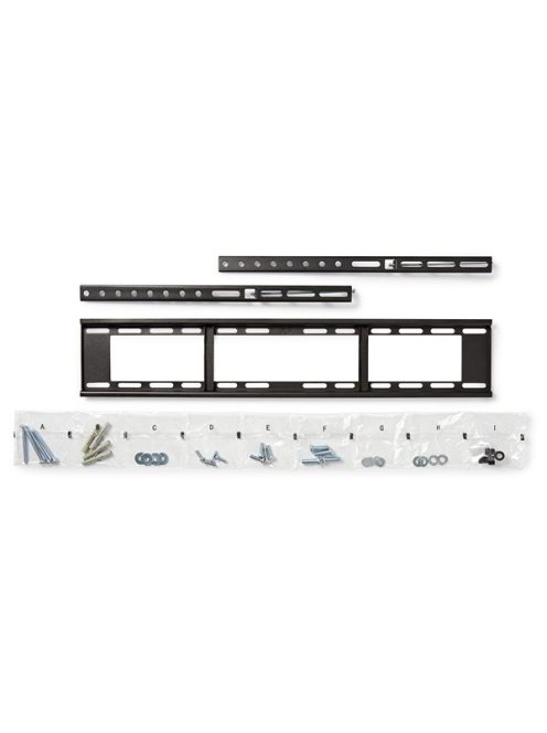 Nedis TVWM1051BK LCD TV / monitor fali tartó fix 37 - 70 "  Max. teherbírás: 35 kg,  Min. faltávolság: 23 mm