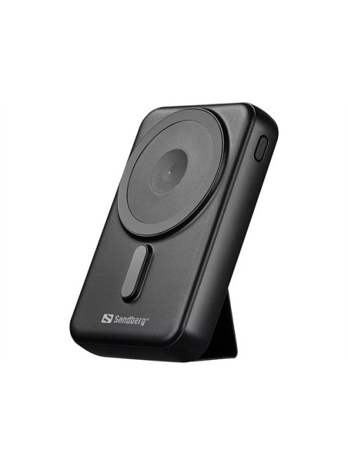 SANDBERG Hordozható akkumulátor, Mag Wireless Powerbank 10000