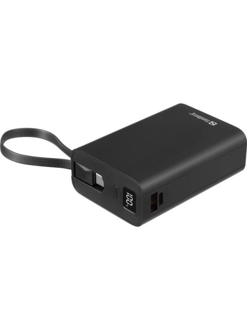 SANDBERG Hordozható akkumulátor, Connect 20000 PD20W powerbank