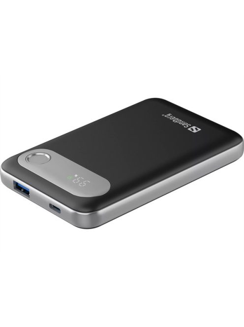 SANDBERG Hordozható akkumulátor, Travel Powerbank 10000 PD20W