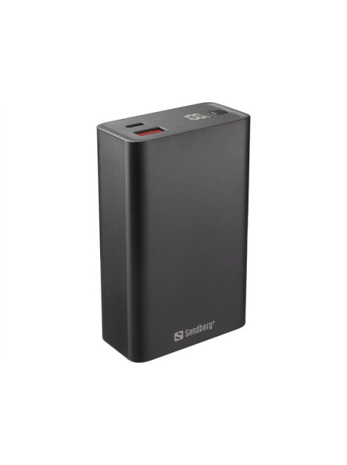 SANDBERG Hordozható akkumulátor, Travel powerbank 20000 PD65W