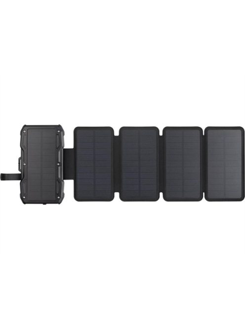 SANDBERG Hordozható akkumulátor, Solar 5-Panel Powerbank 10000