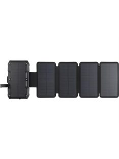   SANDBERG Hordozható akkumulátor, Solar 5-Panel Powerbank 27000
