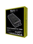 SANDBERG Hordozható akkumulátor, Survivor Powerbank 7 az 1-ben 76800