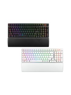   ASUS Vezetékes / Vezeték Nélküli Billentyűzet ROG STRIX SCOPE II 96 WIRELESS USB, Fekete, Mechanikus
