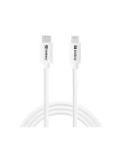 SANDBERG Töltőkábel, USB-C PD to Lighting MFI 1m