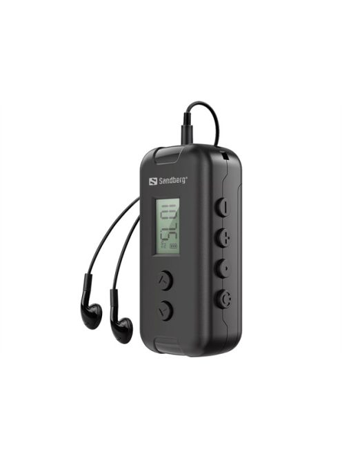 SANDBERG Rádió, Pocket Radio FM for AAA battery