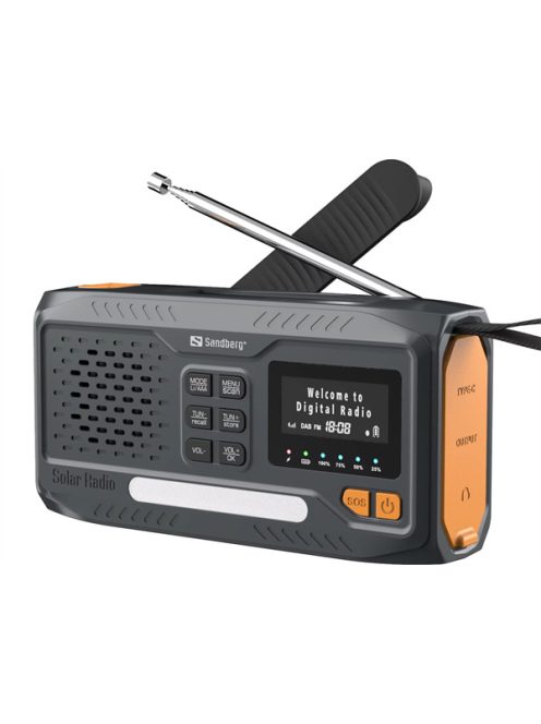 SANDBERG Rádió, Survivor DAB radio All-in-1 4500