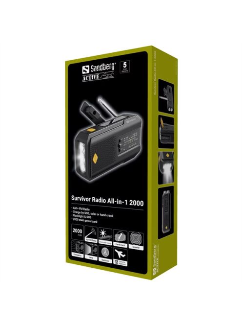 SANDBERG Rádió, Survivor Radio All-in-1 2000
