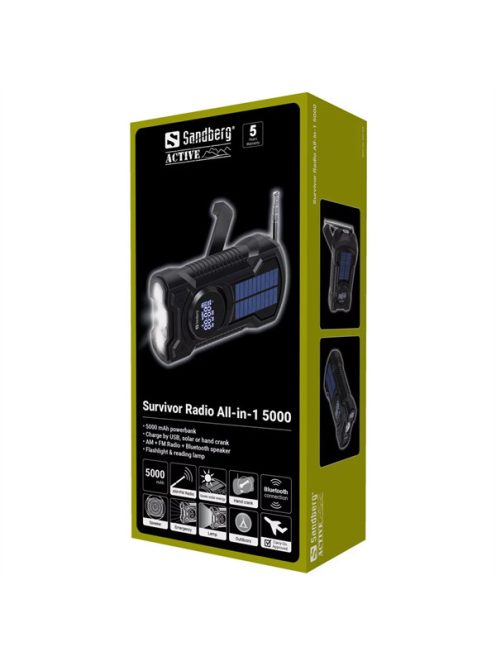 SANDBERG Rádió, Survivor Radio All-in-1 5000