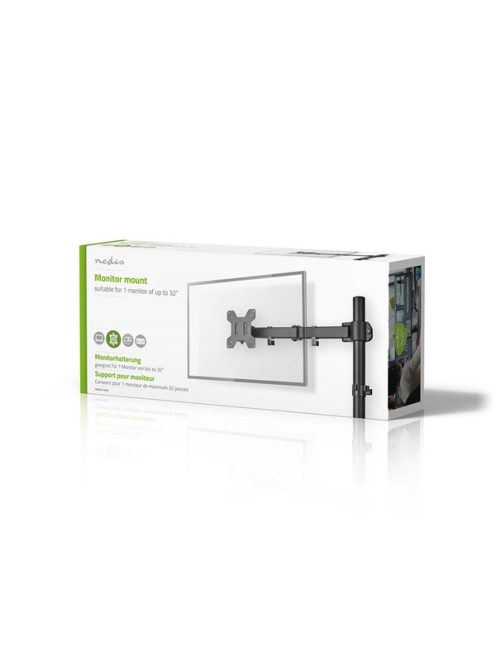 Nedis MMSIS110BK asztali monitor tartó konzol / állvány | 15-32" | 75x75 / 100x100