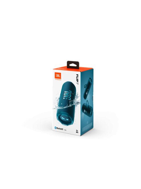 JBL FLIP 7 BLU BT hangszóró, Kék (Hordozható, vízálló)