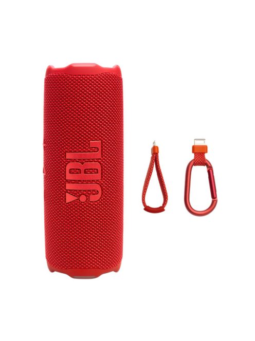 JBL FLIP 7 RED BT hangszóró, Piros (Hordozható, vízálló)