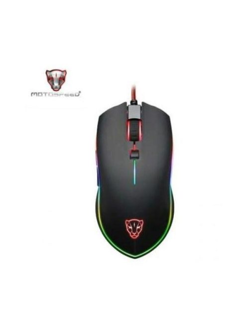MOTOSPEED Vezetékes egér optikai V40, eSport, A3050 Chip
