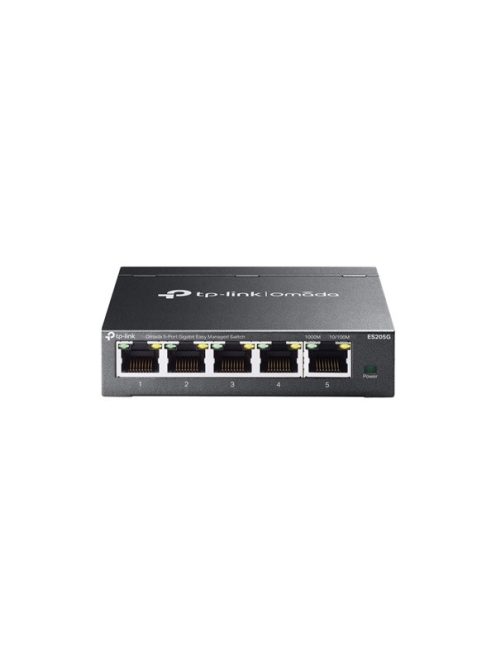 TP-LINK Switch 5x1000Mbps Fémházas Easy Smart (Omada), ES205G