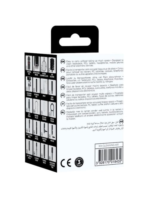 KONIX -  Karbantartó/Tisztitó készlet, KX-CLEANING-KIT