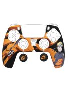 KONIX - NARUTO PS5 Dualsense kontroller Védőkészlet, Fekete
