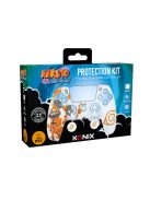 KONIX - NARUTO PS5 Dualsense kontroller Védőkészlet, Narancs-Fehér
