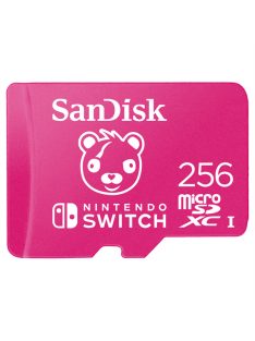   SANDISK 215473, microSDXC KARTYA NINTEn SWITCH - 256GB, 100/90 MB/s Fortnite EDT.