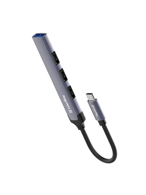 COLORWAY USB-elosztó CW-HUB04, USB-C 4-B-1 USB2.0X3/USB3.0
