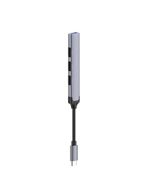 COLORWAY USB-elosztó CW-HUB04, USB-C 4-B-1 USB2.0X3/USB3.0