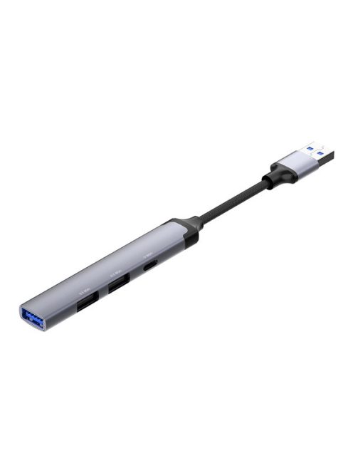 COLORWAY USB-elosztó CW-HUB05, USB-A 4-B-1 USB2.0X3/USB3.0