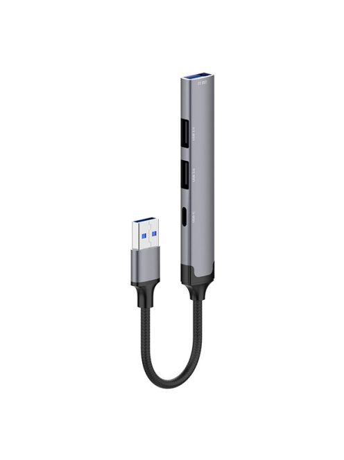 COLORWAY USB-elosztó CW-HUB05, USB-A 4-B-1 USB2.0X3/USB3.0