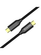COLORWAY Kábel Type-C CW-CBPDCC062-BK, USB3.2, 20Gbps 4K PD100W, Gen2 5A 1M fekete
