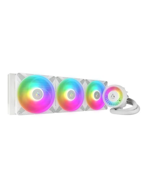 ARCTIC COOLING CPU hűtő Liquid Freezer III 420 A-RGB (vízhűtés), Univerzális Fehér