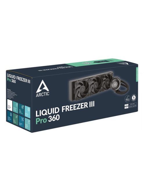ARCTIC COOLING CPU hűtő Liquid Freezer III Pro 360 (vízhűtés), Univerzális