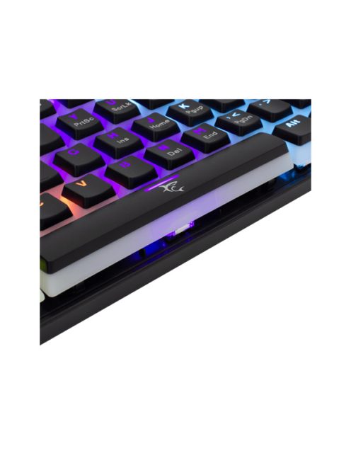 WHITE SHARK GK-2202-2B/R-US ASHIKO-2/B/R-US fekete mech. bill. angol, 61 piros kapcs