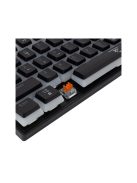 WHITE SHARK GK-2202-2B/R-US ASHIKO-2/B/R-US fekete mech. bill. angol, 61 piros kapcs