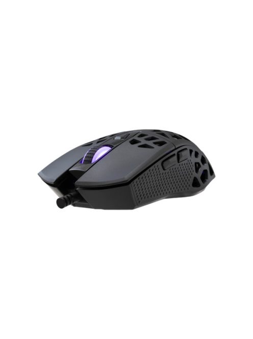 WHITE SHARK GM-5018B CARADOC-B 7D / 7200 dpi fekete RGB gamer egér