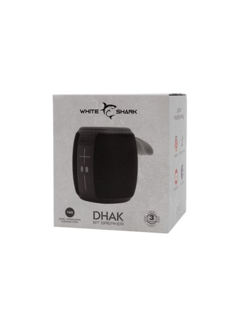 WHITE SHARK GBT-888B DHAK-B BLUETOOTH HANGSZÓRÓ 5W, TWS, fekete, 1200mA