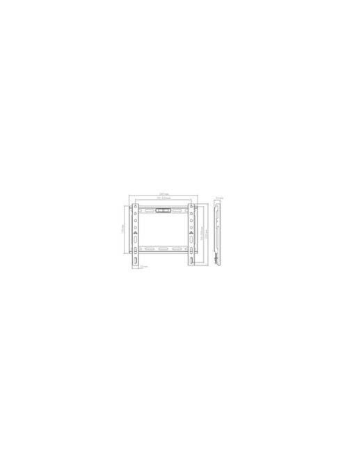 SBOX BL-3722F fali konzol,13-43/33 - 109cm, max.200x200 max.45Kg
