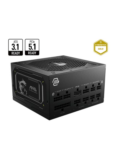 MSI Tápegység 850W 80+ Gold moduláris, Gen 5.0 V2