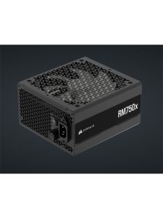   CORSAIR Tápegység Moduláris, RM750x, 750W, ATX 3.1, PCIe 5.1, 14cm, Cybenetics Gold