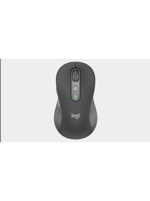 LOGITECH Egér - M750 Signature Plus Vezeték Nélküli Optikai (Large), Grafitszürke