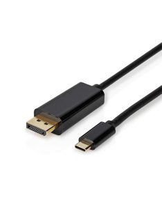   Nedis CCGL64352BK20 USB C (USB-C) - Display Port kábel, USB3.2 Gen 1, 4K@60Hz, hossz 2m