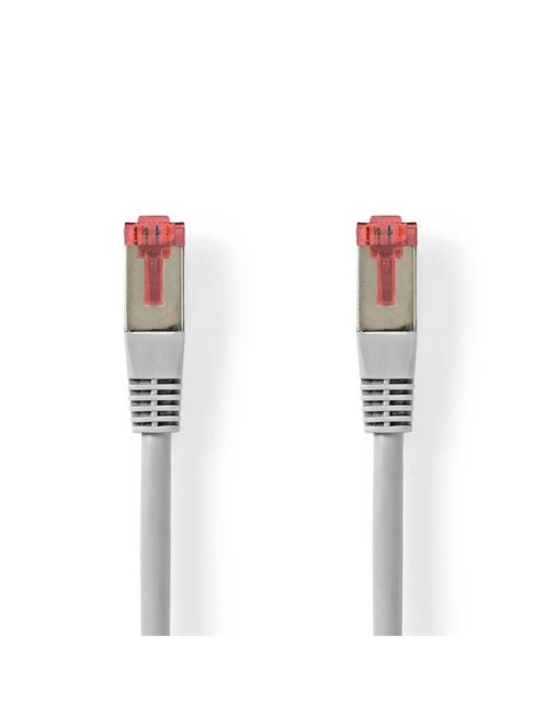 Nedis CCGL85220GY300 UTP / FTP Cat6 patch kábel, RJ45 aranyozott érintkezők, 10/100/1000 Mbit/s, hossz: 30m