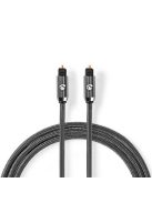Nedis Profigold CATB25000GY10 optikai kábel, toslink, 1m