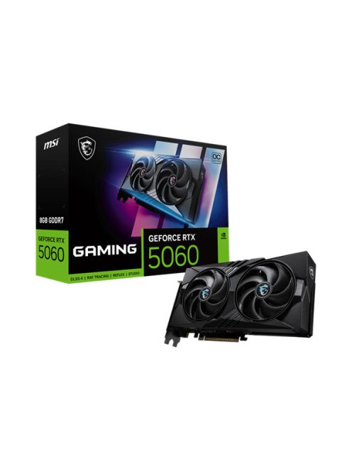 MSI Videokártya PCI-Ex16x nVIDIA RTX 5060 GAMING 8GB DDR7 OC