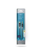 Nedis CCBW65950AT10 USB-C (USB C) dugó - 3,5 mm sztereo jack dugó kábel, aranyozott csatlakozók, 1m