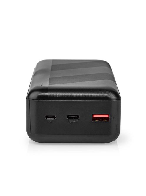 Nedis UPBKPD30000BK hordozható külső akkumulátor, powerbank 30000mAh