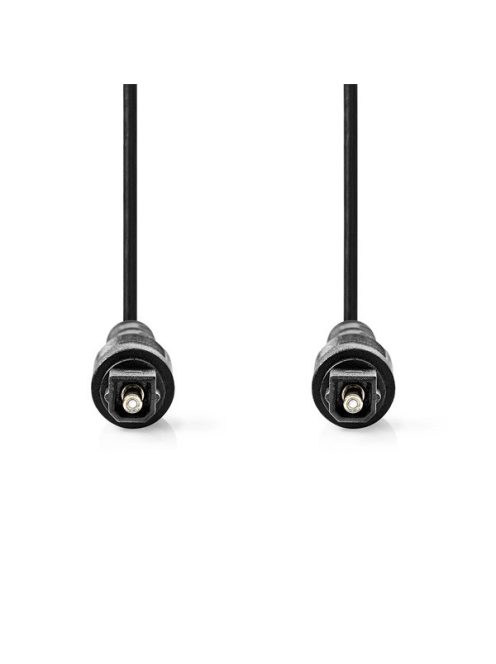 Nedis CAGL25000BK50 optikai audio kábel, TosLink dugó, hossz 5m