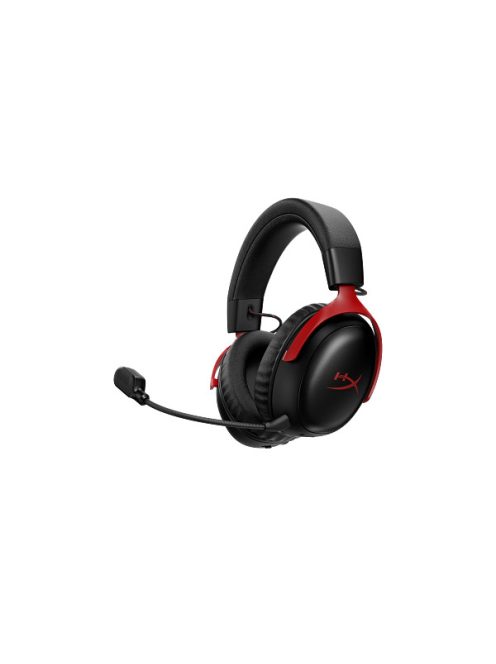 HP HYPERX vezeték nélküli gaming fejhallgató Cloud III S - fekete/piros