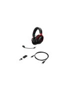HP HYPERX vezeték nélküli gaming fejhallgató Cloud III S - fekete/piros